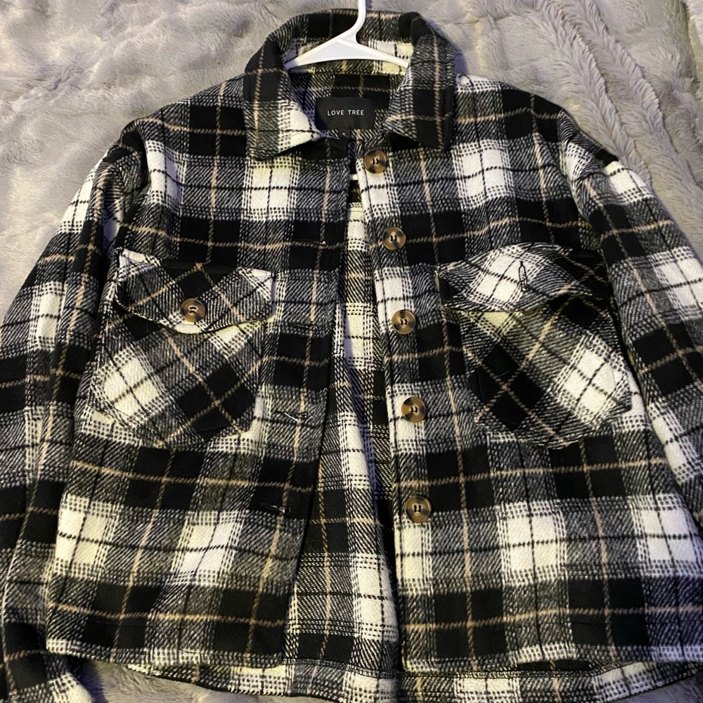 Love Tree corduroy button up